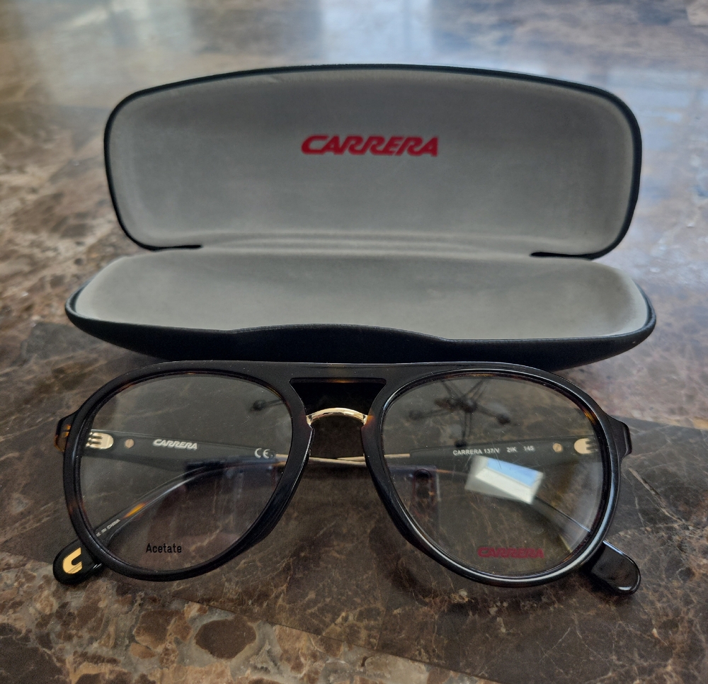 Carrera Round Acetate Glasses.Carrera CARRERA 137/V Eyeglasses